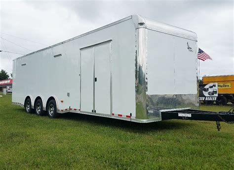 2020 8.5x32 Lark Race Trailer Triple 7K Axles with Side Cabi for Sale ...