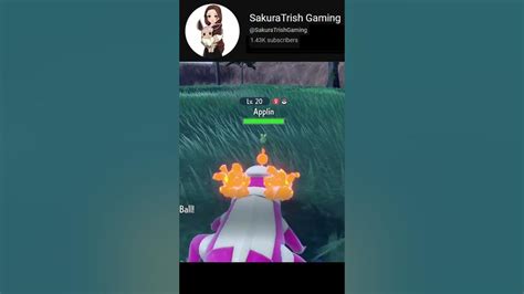 INCREDIBLE SHINY APPLIN POKÉMON CATCH & APPLETUN EVOLUTION REVEALED in Pokémon Scarlet & Violet ...