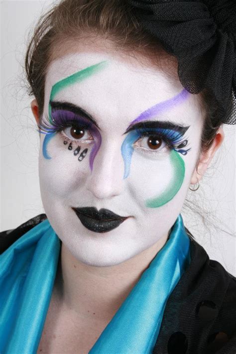 Circus makeup look by Blueberrystarbubbles on DeviantArt