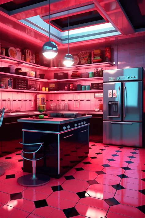 Cyberpunk kitchen design ideas – Artofit