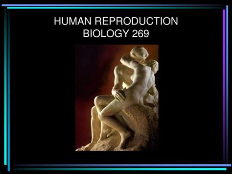 PPT - HUMAN REPRODUCTION BIOLOGY 269 PowerPoint Presentation, free ...