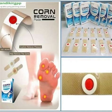 Jual CORN REMOVAL PLASTER HAOBLOC Plester Kutil Mata Ikan Kapalan di Lapak Claudia | Bukalapak