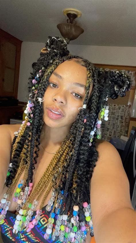 Y2k braids #y2kGirl | Y2k braids, Hair wrap, Hair styles