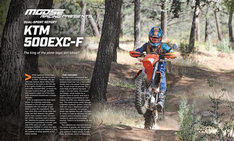 2021 KTM 500EXC-DUAL-SPORT: FULL TEST - Dirt Bike Magazine