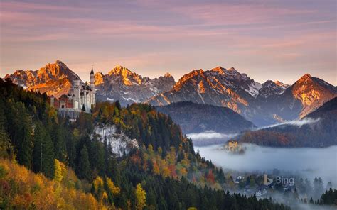 Germany Neuschwanstein Castle 2018 Bing Wallpaper Preview | 10wallpaper.com