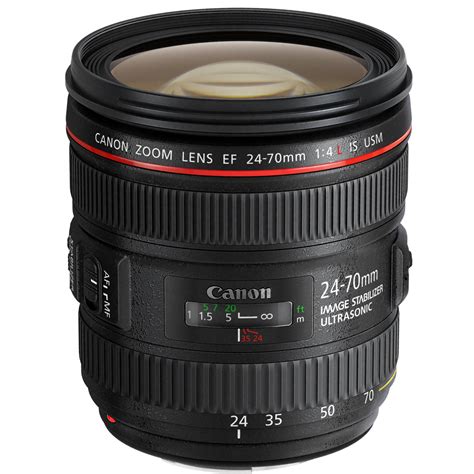 Canon EF 24-70mm f/4L IS USM Lens 6313B002 B&H Photo Video