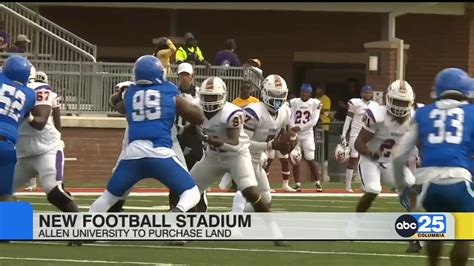 Allen University to purchase land for new football stadium - ABC Columbia