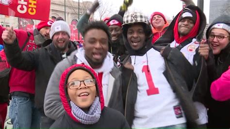 Chiefs Super Bowl Rally Draws Hundreds of Thousands of Fans Celebrating Historical Win - YouTube