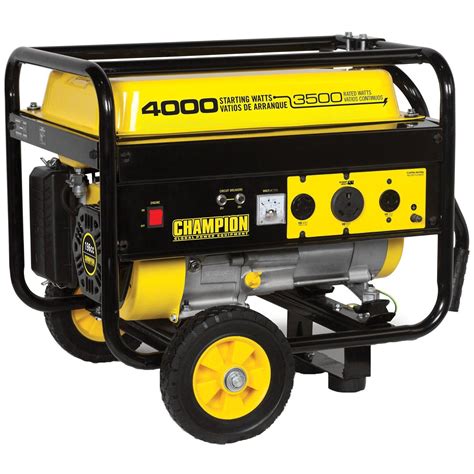 Champion 3500 Watt Generator Review - Best Generator Reviews | Gas powered generator, Portable ...