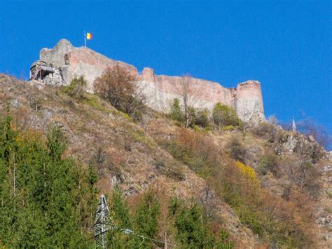 Poenari Castle (Cetatea Poenari) in Romania, Romania - Trip Canvas