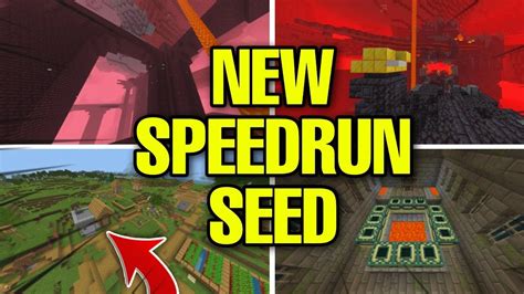 NEW Best Speedrun Seed for Minecraft Bedrock 1.17 (MCPE SPEEDRUN SEED ...