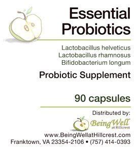 Amazon.com: Essential Probiotics - 3 Billion Viable Microorganisms As Lactobacillus Helveticus ...