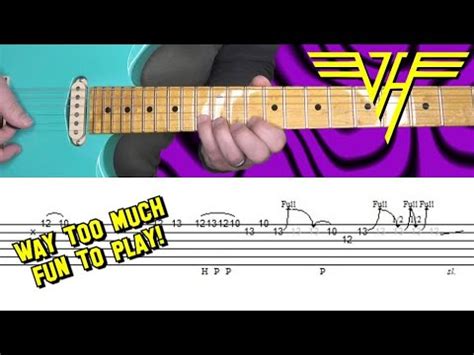 Van Halen - I’ll Wait - Guitar Solo Lesson with Tabs! - YouTube