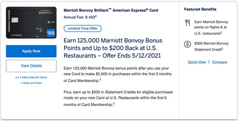 Increased Offer on Marriott Bonvoy Brilliant : r/amex