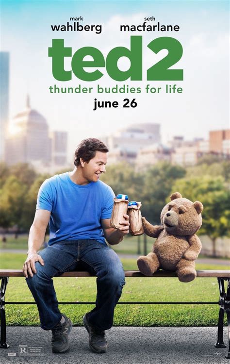 Ted 2 Thunder Buddies For Life Movie Poster (2015) d/s 27x40 inches 'B'