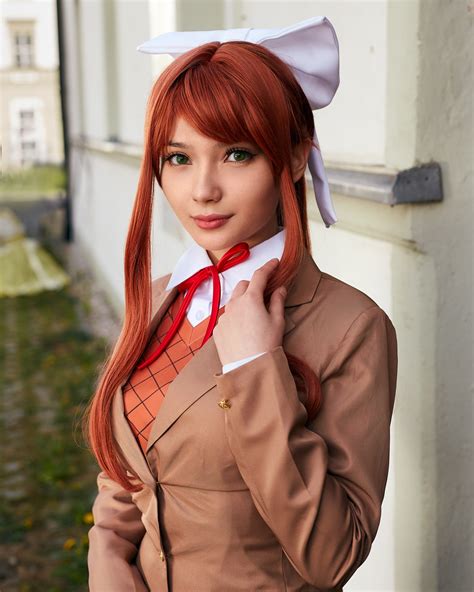 Hey there MC! - Monika Cosplay [Self] : r/DDLC