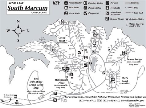 North Sandusky Campground Map... South... - Rend Lake Marina