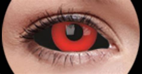 Black Sclera Red Iris Contacts $120.00/pair | My style | Pinterest | Gremlins, Irises and Iris