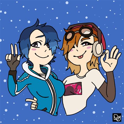 Tari and Meggy 💙🧡 : r/SMG4