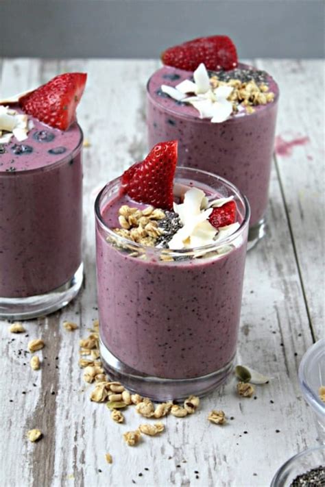 10 Best Quick & Easy Acai Smoothie Recipes - Crazy Laura