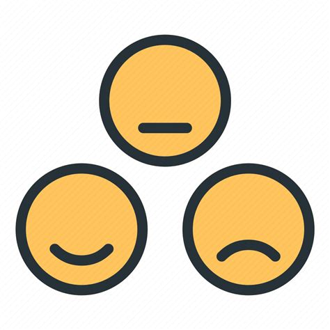 Emoji, three, faces, face, emoticon, emotion icon - Download on Iconfinder