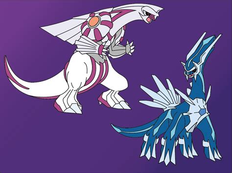 Palkia and Dialga. by NeosForce4727 on DeviantArt