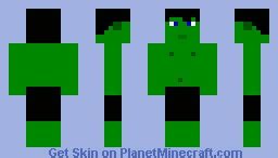 Hulk Minecraft Skin