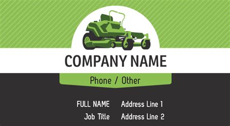 Free Landscaping Business Card Templates | VRDigs