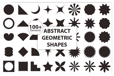 Abstract Geometric Shapes Graphic by endiarrai · Creative Fabrica