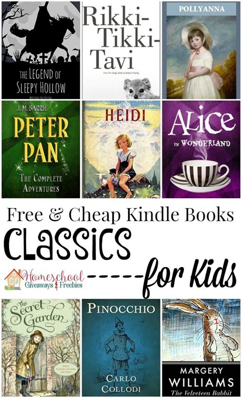 Free and Cheap Kindle Classics for Kids