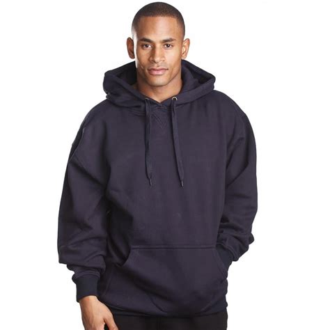 Pro Club - Pro 5 Mens Heavy Weight Fleece Pullover Hoodie,Navy Blue,Large - Walmart.com ...