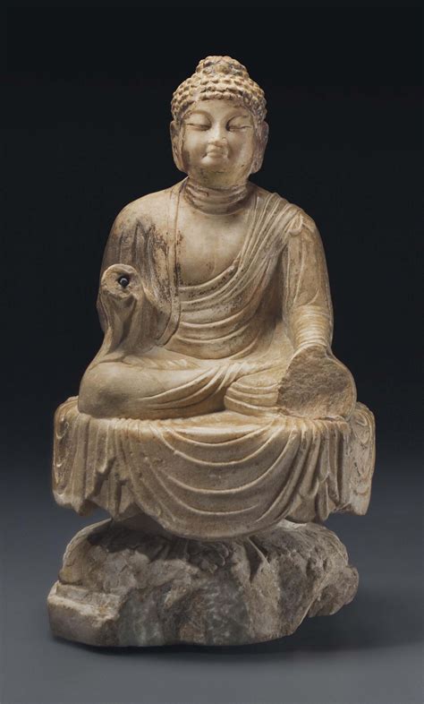 A WHITE MARBLE FIGURE OF BUDDHA , CHINA, TANG DYNASTY (AD 618-907) | Christie's