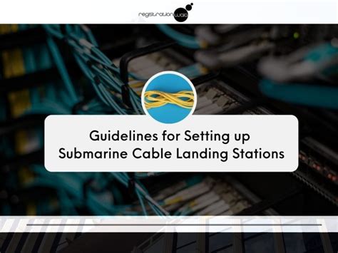 Guidelines for Setting up Submarine Cable Landing Station - SEO Sakti