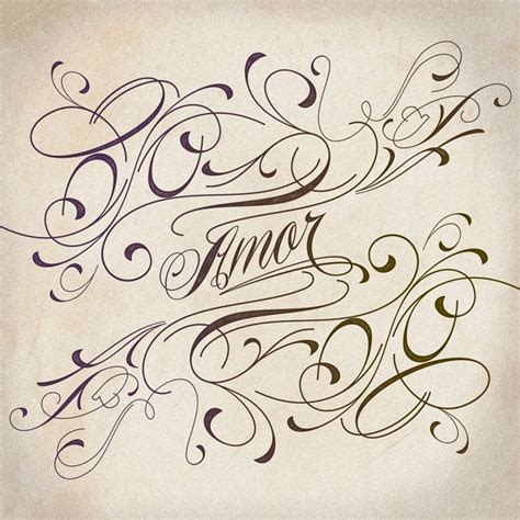 48 besten Beautiful Calligraphy Fonts Say That Tattoo Bilder auf Pinterest | Schriftarten ...