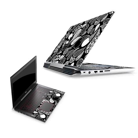 MightySkins Skin for Dell G5 15" 2018 Gaming Laptop - Drops | Protective Viny wrap | Easy to ...