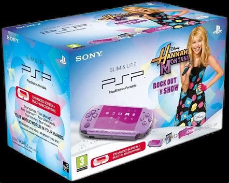 Sony PSP 3000 Purple Hannah Montana Bundle [EU] - Consolevariations