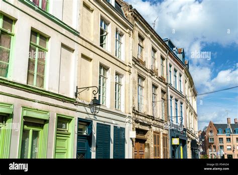 Traditional buildings in the old town of Lille, France Stock Photo - Alamy