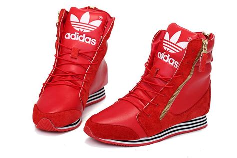 red adidas high tops | Boots, Red adidas, Adidas high tops