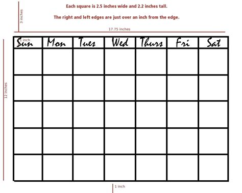 Exceptional 4 Week Calendar Blank | Blank calendar template, Calendar ...