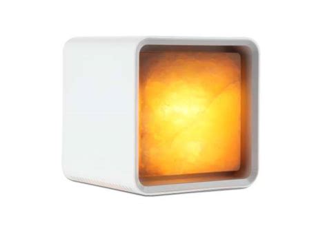 Zencube App-Enabled Himalayan Salt Lamp with Aroma Diffuser | Gadgetsin