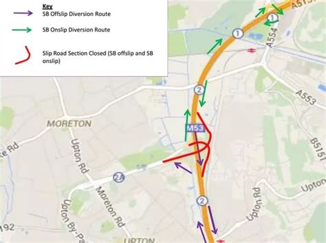 Major M53 repairs in Wirral to begin at 10pm today - with disruption to ...