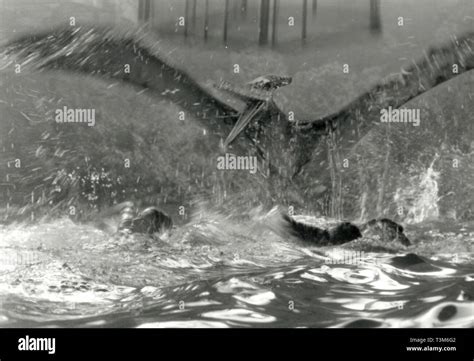 A Pteranodon in the movie Jurassic Park III, 2001 Stock Photo - Alamy