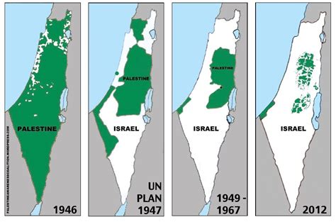 Map of the Week: Unraveling the Borders of Israel and Palestine Through Time | Mappenstance.