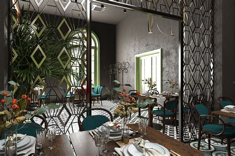 Restaurant "Sevilla" on Behance