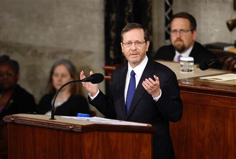 In speech to Congress, Herzog praises U.S-Israel relationship and ...