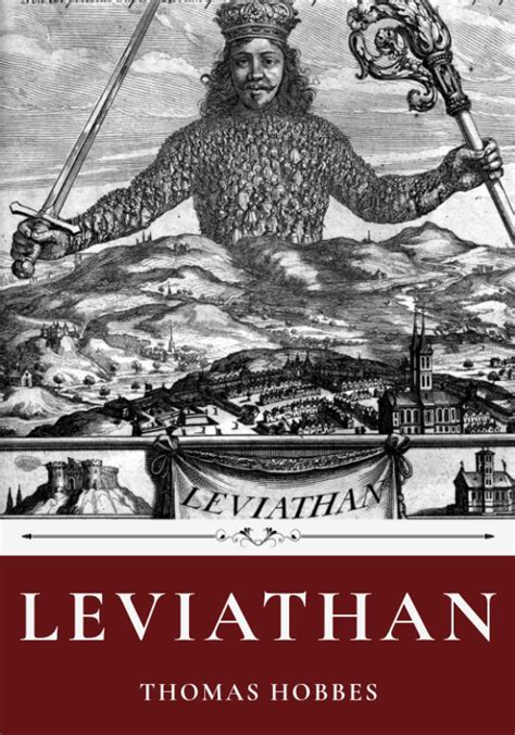 Thomas Hobbes Leviathan Book Cover