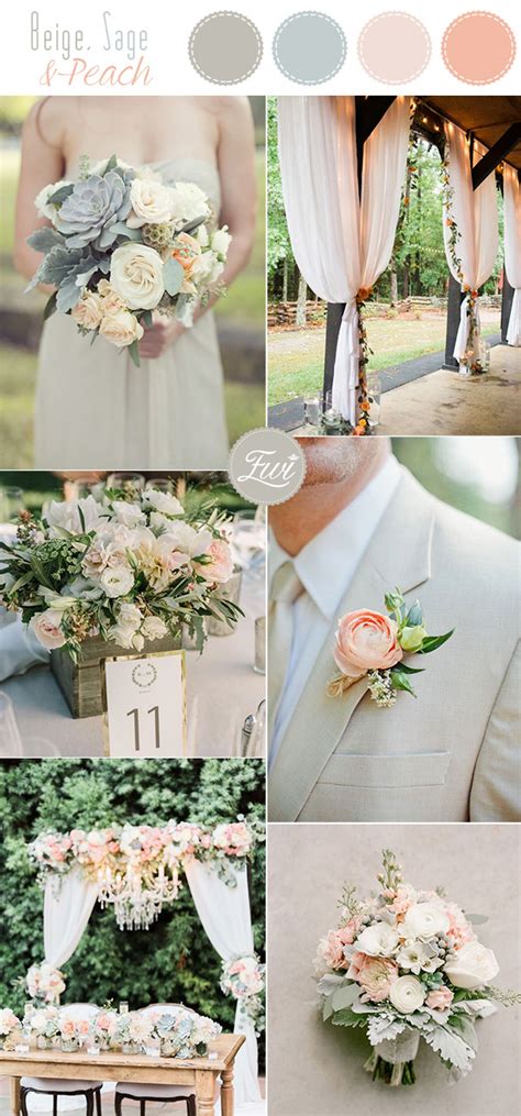 10 Stunning Neutral Flower Bouquets inspired Wedding Color Palette Ideas – Elegantweddinginvites ...