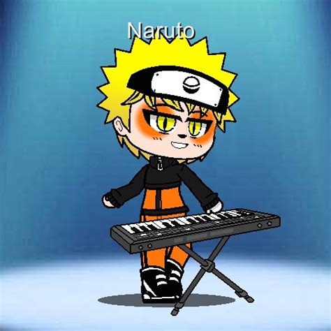 Naruto With A Keyboard Piano by EdwinTD on DeviantArt