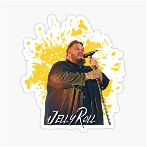 "Jelly Roll t shirt and sticker | Jelly Roll Hoodie" Sticker for Sale ...