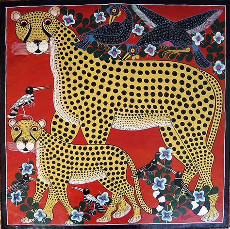 Tanzania tinga tinga painting by Rubuni | AFRICA | Pinterest